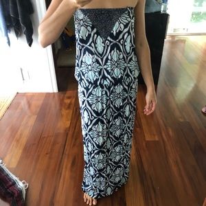 Tiare Hawaii Strapless Maxi Dress